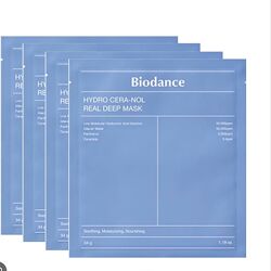 Відновлювальна нічна гідрогелева маска для обличчя BIODANCE Hydro Cera-Nol 