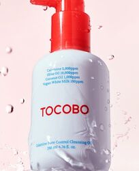 Гідрофільна олія з каламіном Tocobo Calamine Pore Control Cleansing Oil 200
