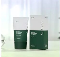 Anua Heartleaf Silky Moisture Sun Cream  сонцезахисний крем з хауттюйнією 