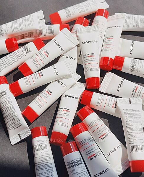 Захисний крем із багатошаровою емульсією Atopalm MLE Cream мініатюра туба 8