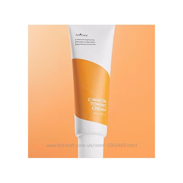 Isntree C-Niacin Toning Cream  освітлюючий крем для обличчя 50 мл