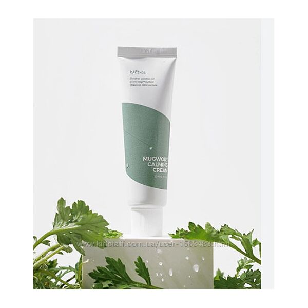 Заспокійливий крем для обличчя Isntree - Mugwort Calming Cream
