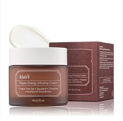 Живильний крем з соком клену Dear, Klairs Maple Energy Infusing Cream, 60 м
