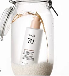 Anua Rice 70 Intensive Moisturizing Milk  зволожуюче молочко для обличчя з