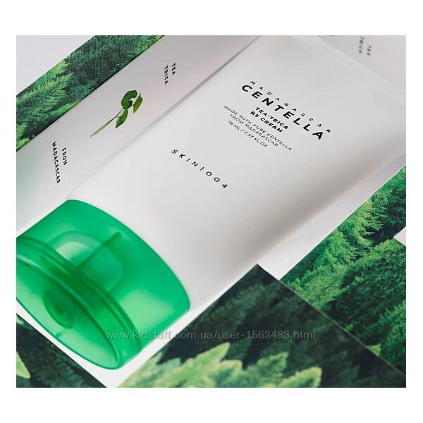 Skin1004 Madagascar Centella Tea-trica B5 Cream  крем для чутливої і пробл