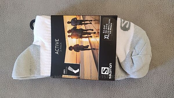 Шкарпетки Salomon Active Quarter Crew Sock