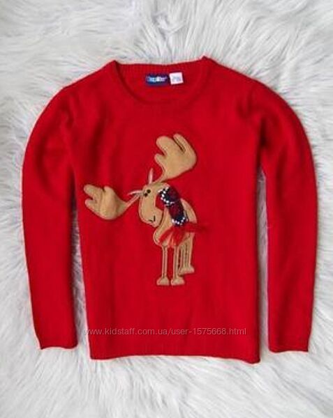 Новорічний светр, різдвяний джемпер, кофта з оленем, джемпер Lupilu 