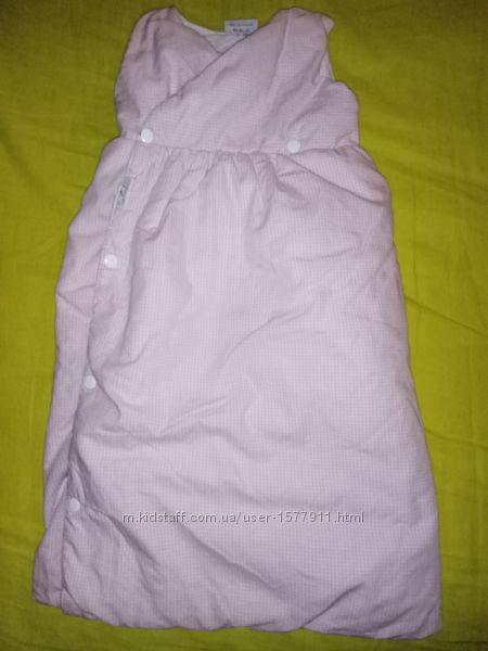 Пуховый спальный мешок, спальник, слиппик для новорожденных