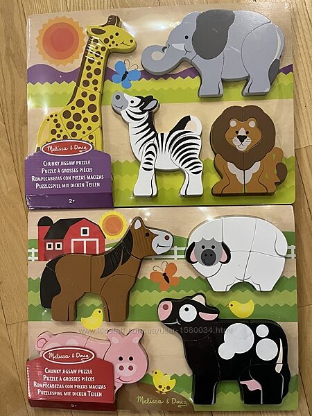 Melissa&Doug пазл животные 