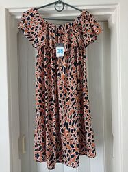 Платье с открытыми плечами вискоза Primark