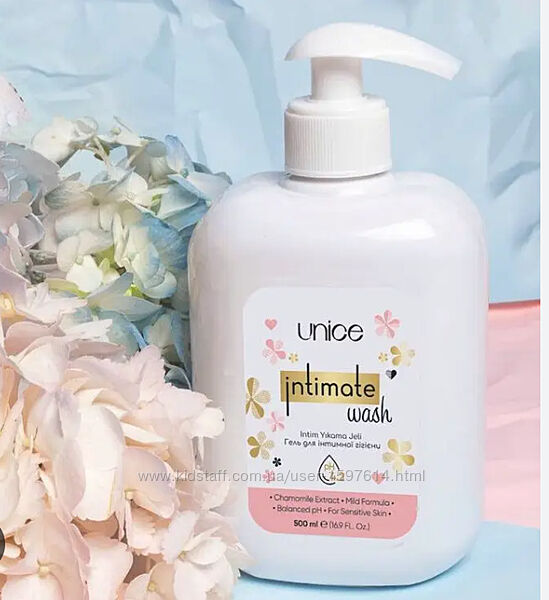 Мыло гель для интимной гигиены  юнайс unice фармасі фармаси  farmasi
