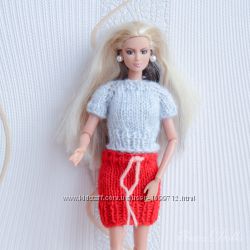 Кофты и юбки для Барби