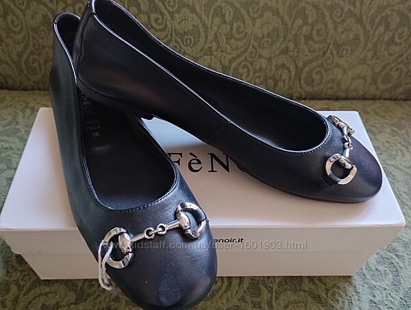 Балетки CAFNOIR нові натуральна шкіра , р 38 25см