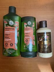 Ив Роше шампунь и бальзам, молочко