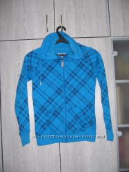 Кофта-кенгуру синяя