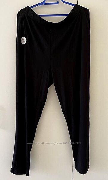 Трикотажні чорні штани LC Waikiki / 3XL