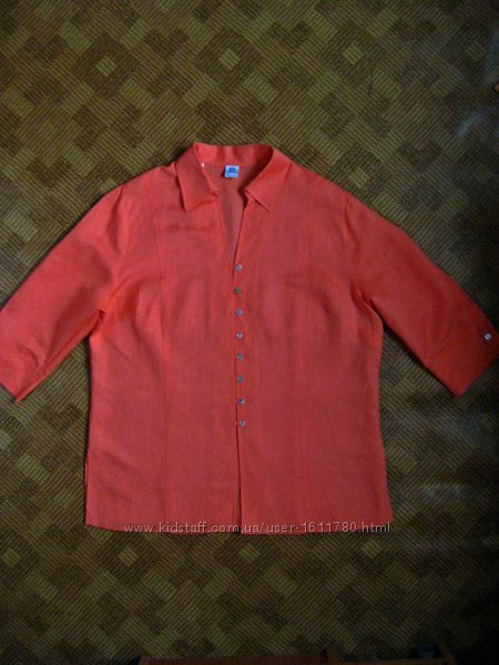 женская блуза рубашка из льна льняная Walbusch - 44Eur - наш 48-50рр.