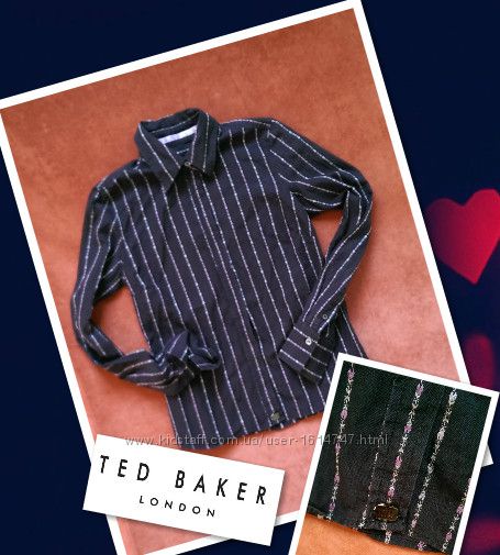 Рубашка бренд Ted Baker, р-р XS-S
