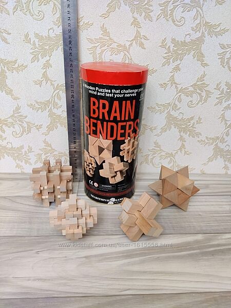 Головоломка Brain Benders деревянная