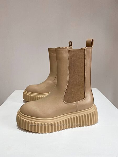 Жіночі демісезонні черевики челсі 36-41