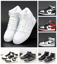 Зимові чоловічі кросівки Nike  Jordan 1 Retro 40-45 Хутро