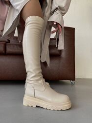 Жіночі демісезонні чоботи ботфорти 36-40