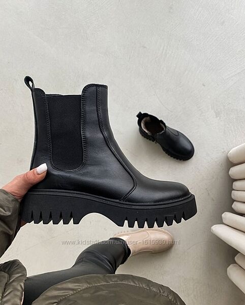 Жіночі зимові черевики натуральна шкіра 36-40