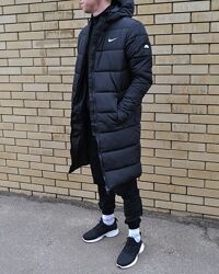 Зимова чоловіча куртка парка Nike Зима