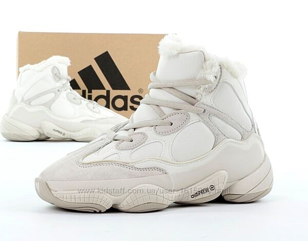 Зимові жіночі кросівки Adidas Yeezy 500 Hi Winter 36-41 