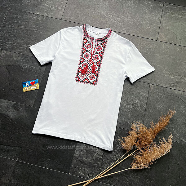 Чоловіча футболка вишиванка Богун