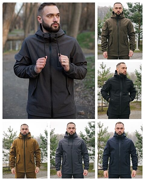 Демісезонна чоловіча куртка SoftShell Intruder
