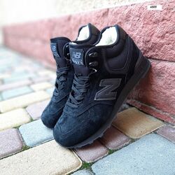 Зимові жіночі кросівки New Balance 574 36-41