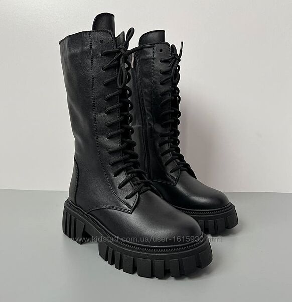 Зимові жіночі черевики натуральна шкіра 36-40