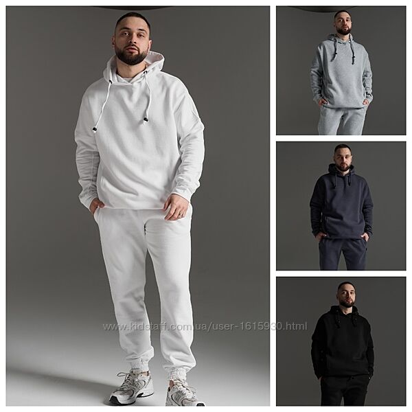 Чоловічий утеплений костюм Oversize