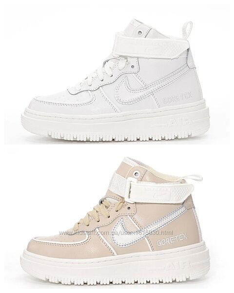 Зимові жіночі кросівки Nike Air Force 1 Luxe Gore-Tex 36-40