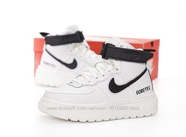 Зимові жіночі кросівки Nike Air Force 1 Luxe Gore-Tex 36-40