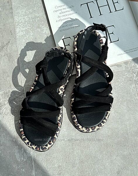 Жіночі босоніжки натуральний замш 36-40