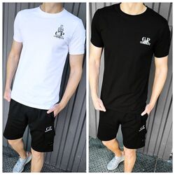 Чоловічий комплект C. P. Company Шорти Футболка