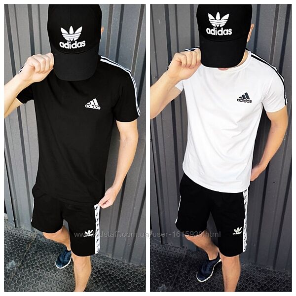Чоловічий комплект Adidas Шорти Футболка