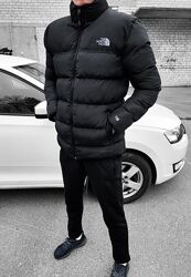 Чоловічий теплий комплект The North Face Пуховік/Штаниутеплені