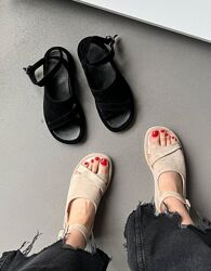 Жіночі босоніжки натуральний замш 36-40