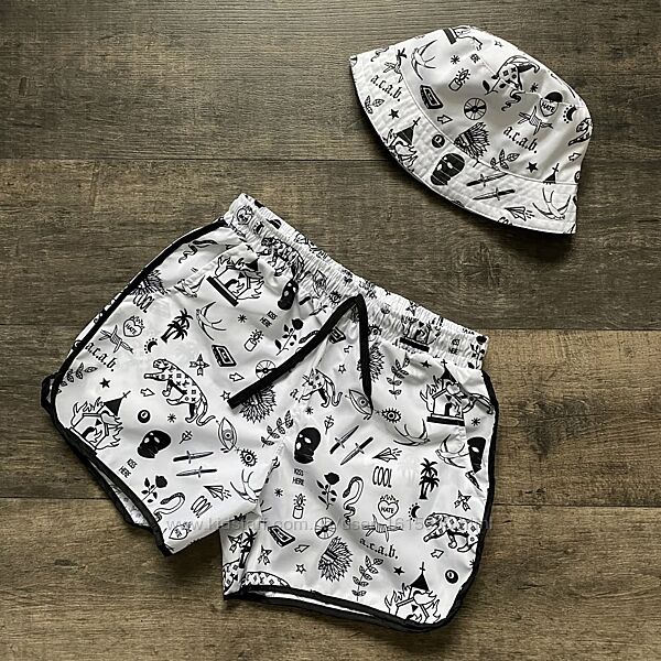 Чоловічий літній комплект плавальні шорти Панама Партакі