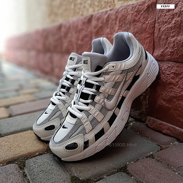 Чоловічі кросівки Nike P-6000 Sail Wolf Grey 41-46