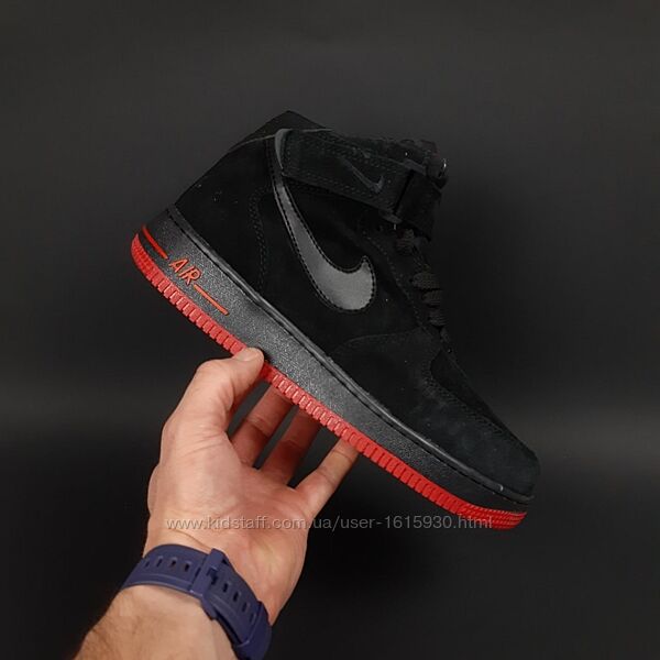 Зимові чоловічі кросівки Nike Air Force 1 41-45