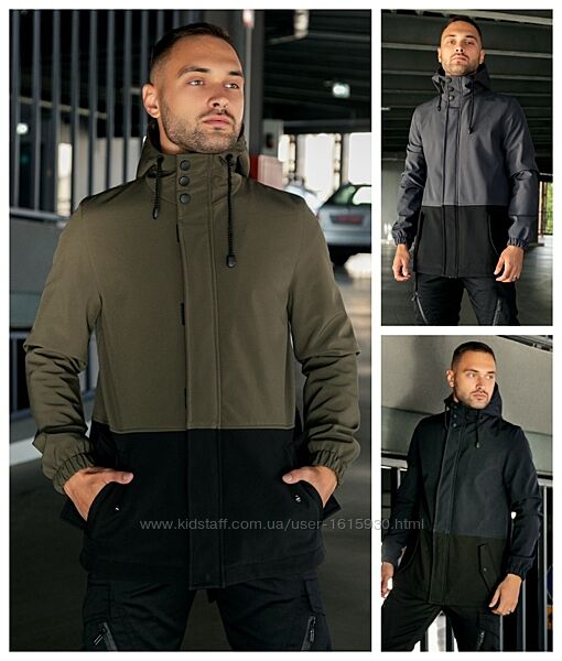 Демісезонна чоловіча куртка SoftShell Citizen