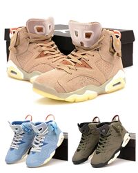 Чоловічі кросівки Nike Air Jordan 6 Retro Travis Scott 41-45