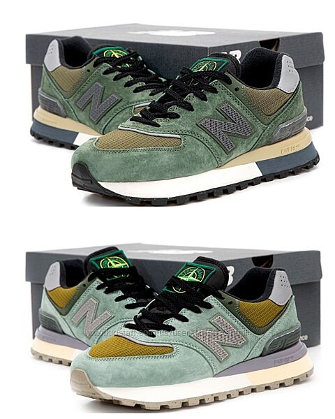 Чоловічі кросівки New Balance 574 Legacy x Stone Island 41-45
