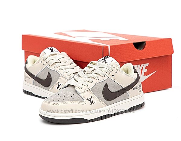 Чоловічі кросівки Nike SB Dunk Low x Louis Vuitton 41-45