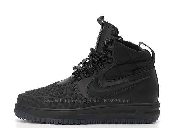 Зимові чоловічі кросівки Nike Lunar Force 1 Duckboot ´17 (40-46) Арт 14448 Виробник В´єтнам Верх Шкіра/Гума Підошва Гума Розміри: 40й(25,5см), 41й(26см), 42й(26.5см), 43й(27,5см), 44й(28см), 45й(28,5см), 46й(29см)