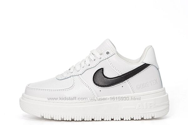 Демісезонні жіночі кросівки Nike Air Force 1 Luxe Gore-Tex (36-40) Арт 14465 Виробник В´єтнам Верх Шкіра Всередині Термо Підошва Гума Розміри: 36й(23см), 37й(23,5см), 38й(24см), 39й(24,5см), 40й(25,5см)
